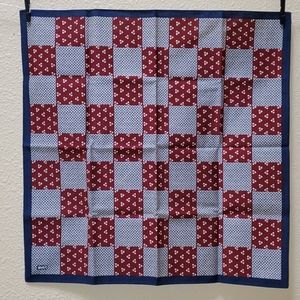 Scarf - Checkered Red White & Blue